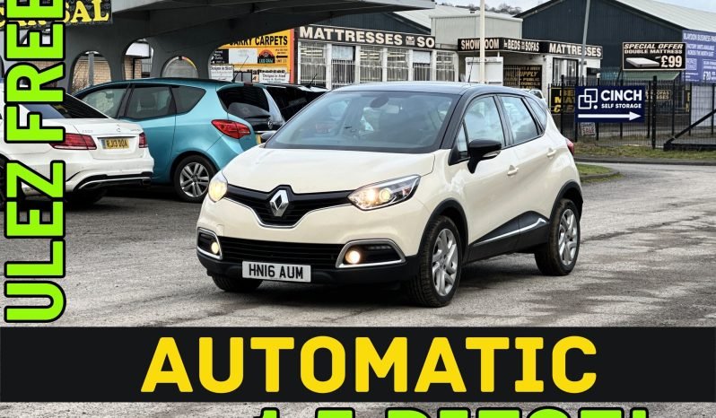 
								AUTOMATIC_1.5 Diesel ULEZ_2016 Renault Captur_£20 Road Tax_6m MOT_137k Miles_T-Belt DONE_Sat-Nav_Parking Sensors_3 months Evo Warranty full									
