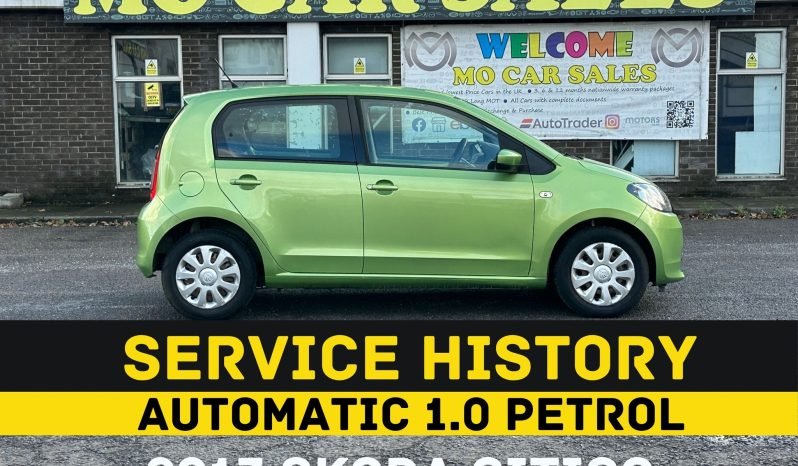 
								AUTOMATIC_1.0 Petrol_2013 Skoda Citigo_£20 Tax_6m MOT_91k Miles_Srvc Hstry_3m Evo Warranty_ full									