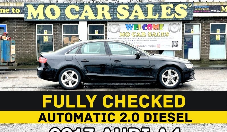 
								AUTOMATIC_2.0 Diesel_2013 Audi A4_82k Mile_8m MOT_B’tooth_Full Leather_x2 Keys_3 months Warnty_ full									