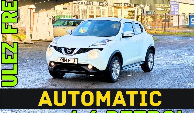 
								AUTOMATIC_1.6 Petrol_2014 Nissan Juke_94k Miles_07m MOT_Sat-Nav_B’tooth_Rev Cam_3m Evo Warranty full									