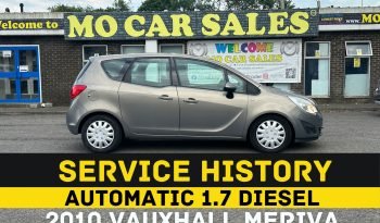 
									AUTOMATIC_1.7 Diesel_2010 Vauxhall Meriva_12months MOT_122k Miles_Service History_Parking Sensors_Px 2 Clear full								