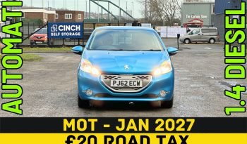
									AUTOMATIC_1.4 Diesel_2013 Peugeot 208_£20 Tax_45k Mile_12m MOT_Srvc Hstry_B’tooth_3 months Evo Warranty_ full								