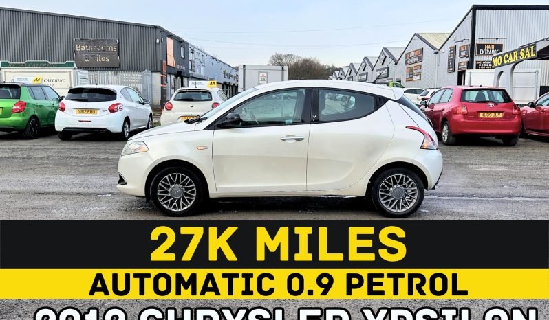 
								AUTOMATIC_0.9 Petrol_2012 Chrysler Ypsilon_£20 Tax_8m MOT_27k Miles_Srvc Hstry_x1 Key_3 months Evo Warrnty_ full									