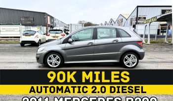 
									AUTOMATIC_2.0 Diesel 2011 Mercedes Benz B200_08m MOT_90k Mile_Sat-Nav_B’tooth_Parking Sensors_Sun-Roof_x2 Keys_3 months Evo Warranty £100 full								