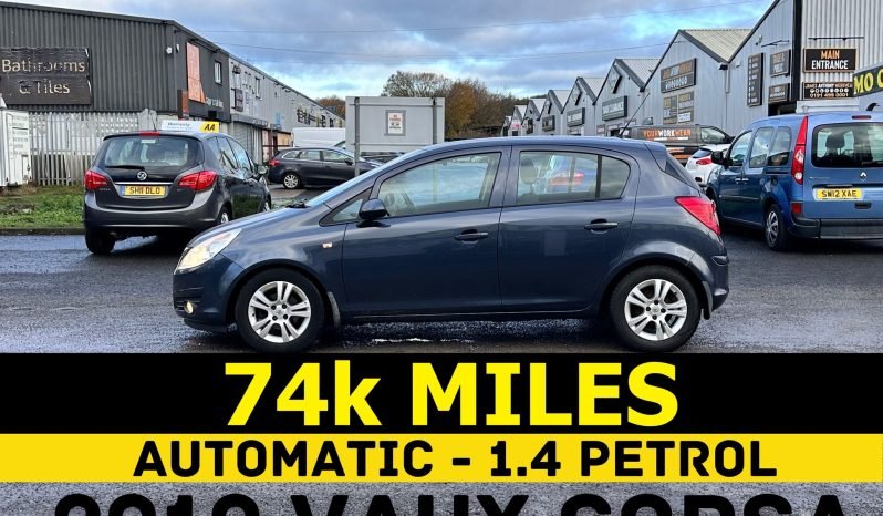 
								AUTOMATIC_1.4 Petrol_2010 Vauxhall Corsa_6m MOT_74k Miles_New Engine_Px 2 Clear price full									