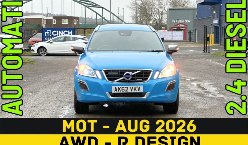 
								AUTOMATIC AWD_2.4 DIESEL 2012 Volvo XC60_10m MOT_112k Miles_Sat-Nav_Bluetooth_Luxury Specs_x2 Keys_3 months Evo Warranty_ full									