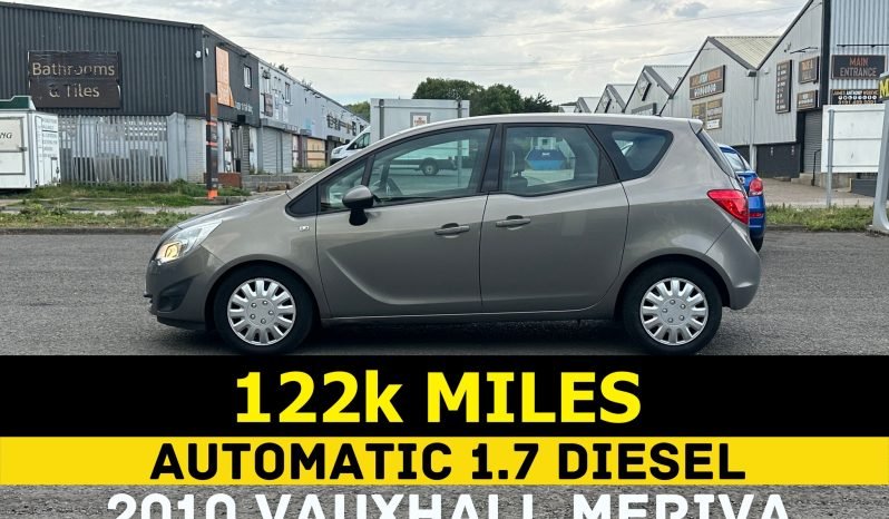 
								AUTOMATIC_1.7 Diesel_2010 Vauxhall Meriva_12months MOT_122k Miles_Service History_Parking Sensors_Px 2 Clear full									