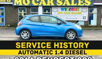 
									AUTOMATIC_1.4 Diesel_2013 Peugeot 208_£20 Tax_45k Mile_12m MOT_Srvc Hstry_B’tooth_3 months Evo Warranty_ full								