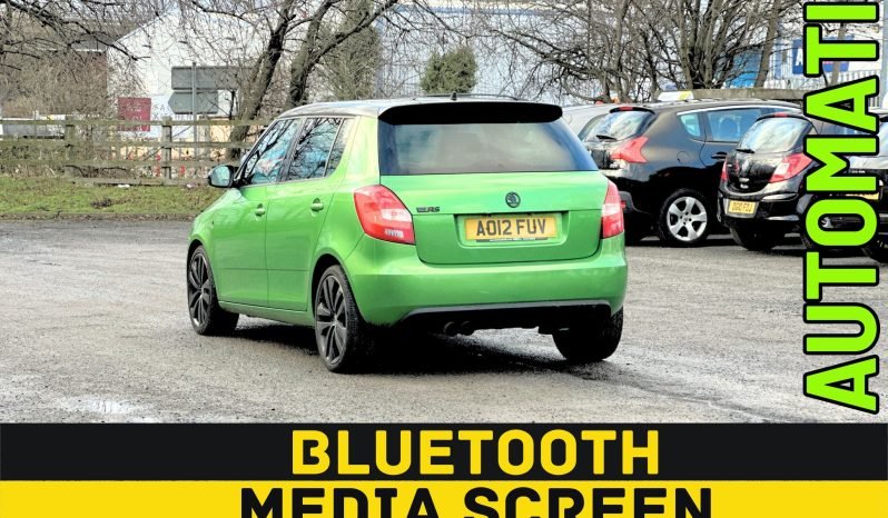 
								AUTOMATIC_1.4 Petrol_2012 Skoda Fabia VRS_12m MOT_117k Miles_Srvc Hstry_T-Chain DONE_Bluetooth_x2 Keys_3 months EVo Warranty_ full									