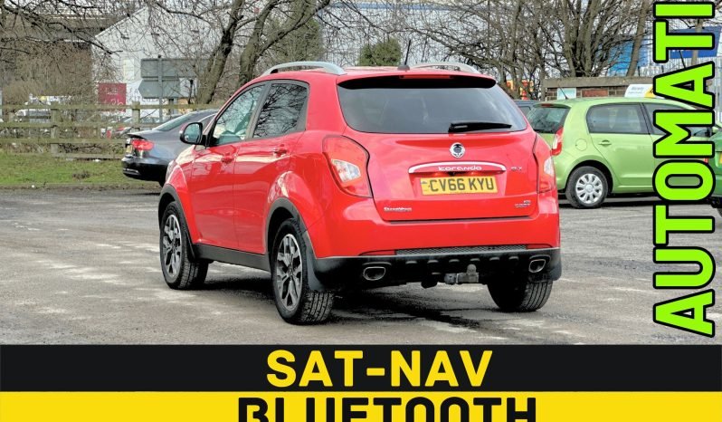 
								AUTOMATIC 4WD_ULEZ_2.2 DIESEL2017 SsangYong Korando_70k Miles_6m MOT_Sat-Nav_HD Rev Cam_Full Leather_x2 Keys_3 months Evo Warranty full									