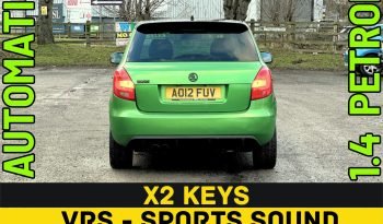 
									AUTOMATIC_1.4 Petrol_2012 Skoda Fabia VRS_12m MOT_117k Miles_Srvc Hstry_T-Chain DONE_Bluetooth_x2 Keys_3 months EVo Warranty_ full								