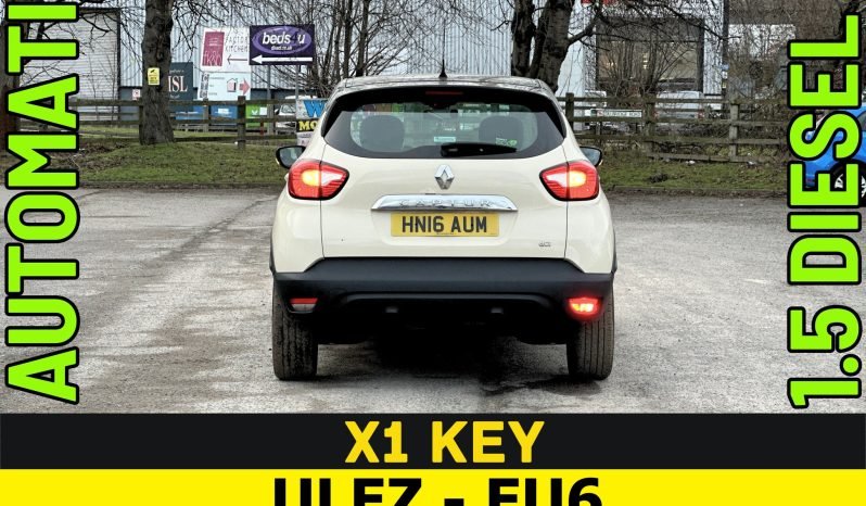 
								AUTOMATIC_1.5 Diesel ULEZ_2016 Renault Captur_£20 Road Tax_6m MOT_137k Miles_T-Belt DONE_Sat-Nav_Parking Sensors_3 months Evo Warranty full									