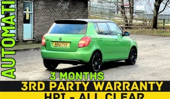 
									AUTOMATIC_1.4 Petrol_2012 Skoda Fabia VRS_12m MOT_117k Miles_Srvc Hstry_T-Chain DONE_Bluetooth_x2 Keys_3 months EVo Warranty_ full								