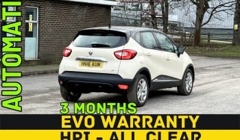 
									AUTOMATIC_1.5 Diesel ULEZ_2016 Renault Captur_£20 Road Tax_6m MOT_137k Miles_T-Belt DONE_Sat-Nav_Parking Sensors_3 months Evo Warranty full								