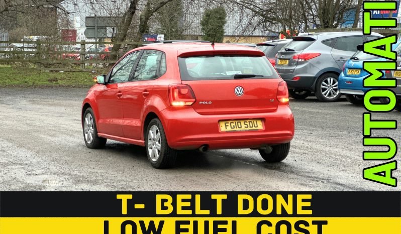 
								AUTOMATIC_1.4 Petrol_2010 VW Polo_09m MOT_88k Miles_T-Belt DONE_3 months Evo Warrnty_ full									