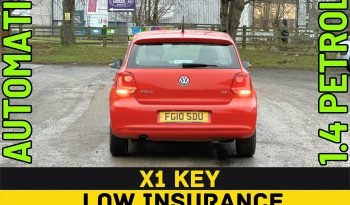 
									AUTOMATIC_1.4 Petrol_2010 VW Polo_09m MOT_88k Miles_T-Belt DONE_3 months Evo Warrnty_ full								