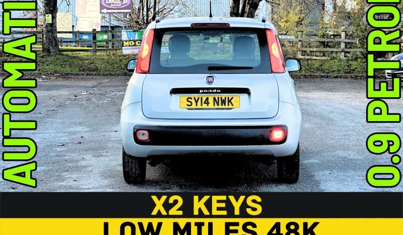 
								AUTOMATIC_0.9 Petrol_2014 Fiat Panda_£20 Tax_12m MOT_48k Miles_Srvc Hstry_3 months Evo Warrnty_ full									