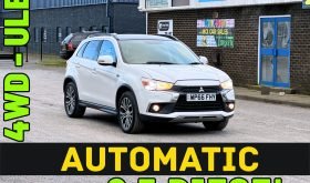 AUTOMATIC 4WD_2.3 DIESEL 2016 Mitsubishi ASX_ULEZ_78k Miles_08m MOT_Service History_Sat-Nav_Bluetooth_RevCam_Full Leather & Roof_x2 Key_3m Warranty