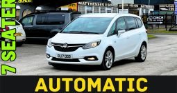 AUTOMATIC_7 Seater_ULEZ Free_2.0 Diesel_2017 Vauxhall Zafira_64k Miles_12m MOT_Service History_Sat-Nav_Bluetooth_x5 Keys_3 months Evo Warranty