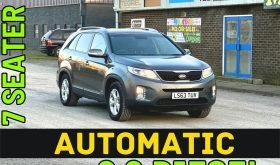 AUTOMATIC_7 Seater_4WD 2.2 Diesel_2013 Kia Sorento_114k Miles_Aug-MOT_Sat-Nav_Bluetooth_HD Rev Cam_Full Leather_x2 Keys_3 months Evo Warranty