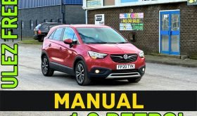 MANUAL_1.2 Petrol_2020 Vauxhall Crossland_12m MOT_89k Miles_Sat-Nav_CarPlay_Bluetooth_Parking Sensors_x2 Keys_3 months Evo Warranty