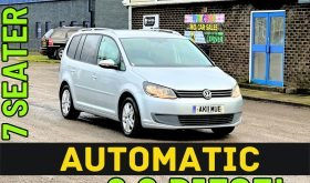 AUTOMATIC_7 Seater_2.0 Diesel_2011 VW Touran_101k Miles_09-MOT_Parking Sensors_x2 Keys_3 months Evo Warranty