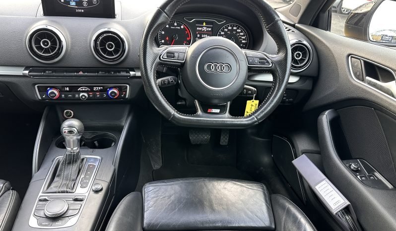 
								AUTOMATIC_1.4 Petrol_2014 Audi A3 | S-Line_£20 Tax_09m MOT_125k Miles_Gearbox Rebuilt_Full Leather_Bluetooth_Parking Sensors_3m WSG Warranty full									