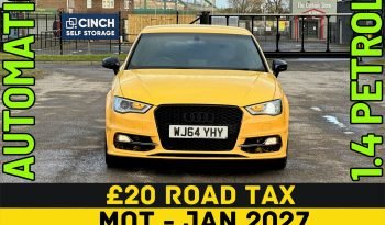 
									AUTOMATIC_1.4 Petrol_2014 Audi A3 | S-Line_£20 Tax_09m MOT_125k Miles_Gearbox Rebuilt_Full Leather_Bluetooth_Parking Sensors_3m WSG Warranty full								