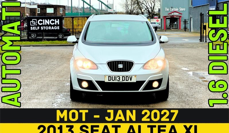 
								AUTOMATIC_1.6 Diesel 2013 Seat Altea XL_10m MOT_101k Miles_Service History_Sat-Nav_Bluetooth_3 month Warranty full									