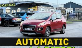 AUTOMATIC_1.6 Diesel_2014 Peugeot 3008_£20 Tax_75k Miles_07m MOT_Bluetooth_Parking Sensors_x2 Keys_3 months Evo Warranty_
