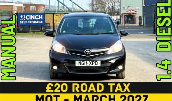 
									MANUAL_1.4 Diesel_2014 Toyota Yaris_£20 Tax_12m MOT_107k Miles_Srvc Hstry_RevCam_Bluetooth_3m Warranty full								