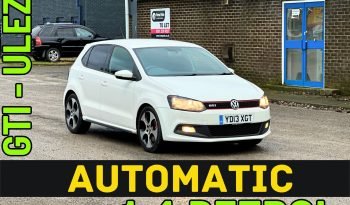 
									AUTOMATIC_1.4 Petrol_2013 VW Polo GTi_08m MOT_89k Miles_Srvc Hstry_T-Chain DONE_3 months Evo Warranty full								