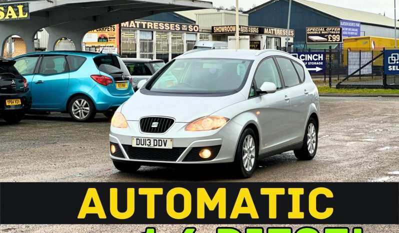 
								AUTOMATIC_1.6 Diesel 2013 Seat Altea XL_10m MOT_101k Miles_Service History_Sat-Nav_Bluetooth_3 month Warranty full									
