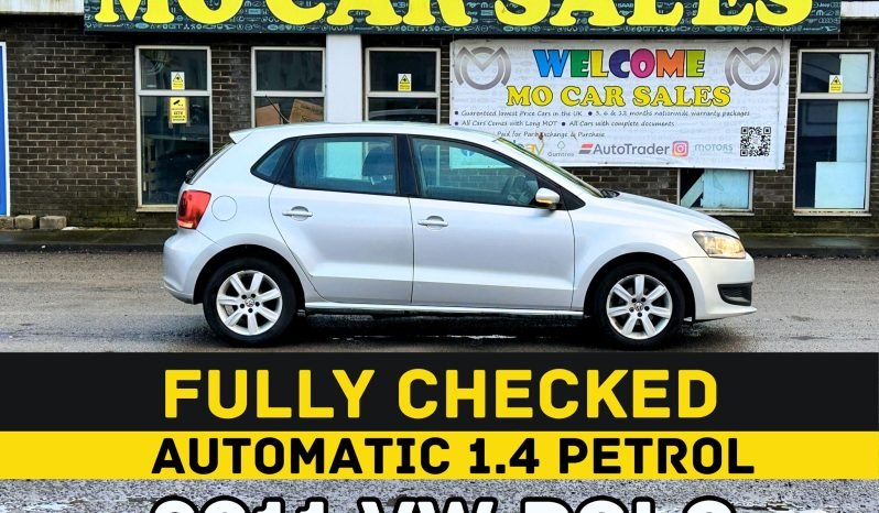 
								AUTOMATIC_1.4 Petrol_2011 VW Polo_10m MOT_101k Miles_Fully Srvcd_3 months Evo Warranty_ full									