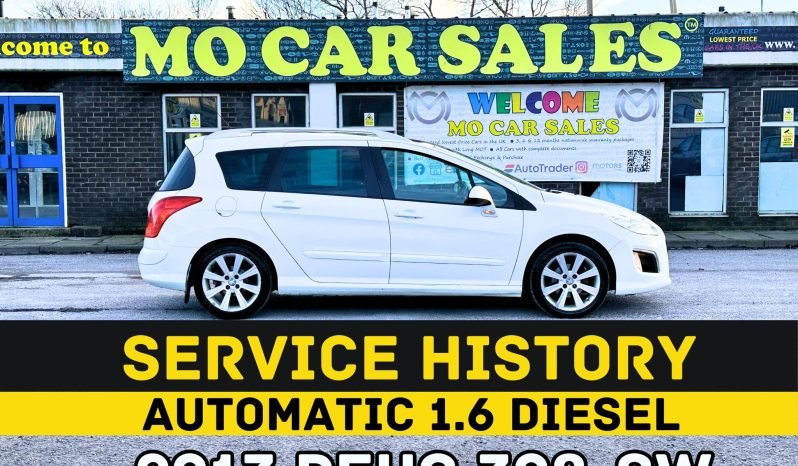 
								AUTOMATIC_1.6 Diesel_2013 Peugeot 308 SW_12m MOT_101k Miles_Sat-Nav_Bluetooth_Sun-Roof_3 months Evo Warranty full									