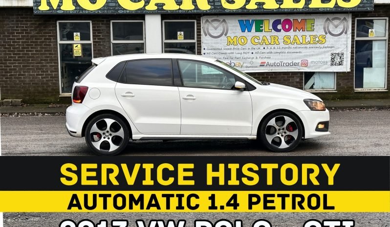 
								AUTOMATIC_1.4 Petrol_2013 VW Polo GTi_08m MOT_89k Miles_Srvc Hstry_T-Chain DONE_3 months Evo Warranty full									