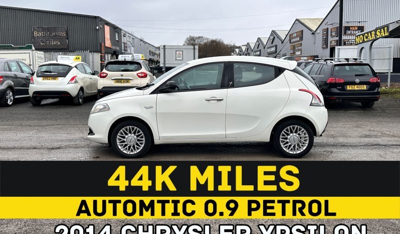 
								AUTOMATIC_0.9 Petrol_2014 Chrysler Ypsilon_£20 Tax_10m MOT_44k Miles_Srvc Hstry_Parking sensors_Bluetooth_x2 Keys_3rd Party Warranty (Optional) full									