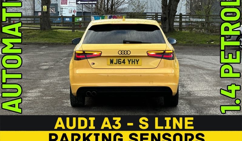 
								AUTOMATIC_1.4 Petrol_2014 Audi A3 | S-Line_£20 Tax_09m MOT_125k Miles_Gearbox Rebuilt_Full Leather_Bluetooth_Parking Sensors_3m WSG Warranty full									