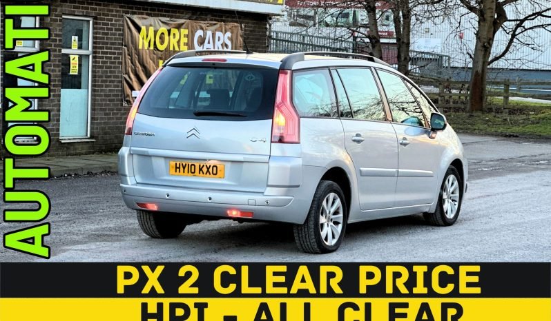 
								AUTOMATIC_7 SEATER_1.6 Diesel_2010 Citroen C4G Picasso_12m MOT_100k Miles_Srvc Hstry_Parking Sensors_x1 Key_PX 2 Clear Price full									