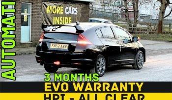 
									HYBRID -AUTOMATIC_1.3 Petrol_2013 Honda Insight_£20 Tax_76k Miles_09m MOT_Service History_Bluetooth_Parking Sensors_3 months Evo Warranty full								