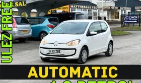 AUTOMATIC_2012 Volkswagen Up_£20 Tax_59k Miles_06m MOT_Srvc Hstry_x2 Keys_3 months Evo Warranty