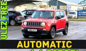 AUTOMATIC_1.6 Diesel ULEZ_2017 Jeep Renegade_£35 Tax_88k Miles_8m MOT_Srvc Hstry_Bluetooth_P-Snsrs_x2 Keys_3 months Warranty