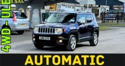 AUTOMATIC_4WD_2.0 Diesel ULEZ_2016 Jeep Renegade_12m MOT_88k Miles_Sat-Nav_HD Rev Cam_Bluetooth_Full Leather_x2 Keys_3 months Warranty
