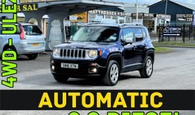 AUTOMATIC_4WD_2.0 Diesel ULEZ_2016 Jeep Renegade_12m MOT_88k Miles_Sat-Nav_HD Rev Cam_Bluetooth_Full Leather_x2 Keys_3 months Warranty