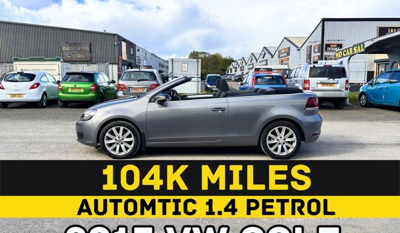 
								AUTOMATIC_1.4 Petrol_2013 VW Golf Convertible_12m MOT_104k Miles_Srvc Hstry_Bluetooth_Parking Sensors_x2 Keys_3 months Warranty full									