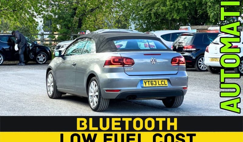 
								AUTOMATIC_1.4 Petrol_2013 VW Golf Convertible_12m MOT_104k Miles_Srvc Hstry_Bluetooth_Parking Sensors_x2 Keys_3 months Warranty full									