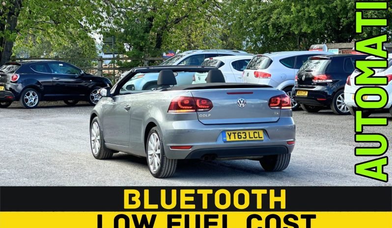 
								AUTOMATIC_1.4 Petrol_2013 VW Golf Convertible_12m MOT_104k Miles_Srvc Hstry_Bluetooth_Parking Sensors_x2 Keys_3 months Warranty full									