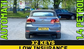 
									AUTOMATIC_1.4 Petrol_2013 VW Golf Convertible_12m MOT_104k Miles_Srvc Hstry_Bluetooth_Parking Sensors_x2 Keys_3 months Warranty full								