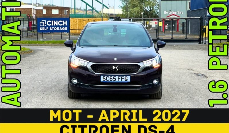 
								AUTOMATIC_1.6 Petrol_2015 Citroen DS4_12m MOT_64k Miles_Sat-Nav_HD RevCam_Parking Sensors_Keyless_3 months Warranty full									