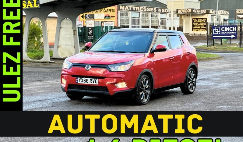 
								AUTOMATIC_1.6 Diesel_ULEZ_2016 SsangYong Tivoli_12m MOT_76k Miles__Sat-Nav_HD Rev Cam_Parking Sensors_Full Leather_x2 Keys_3 months Warranty full									